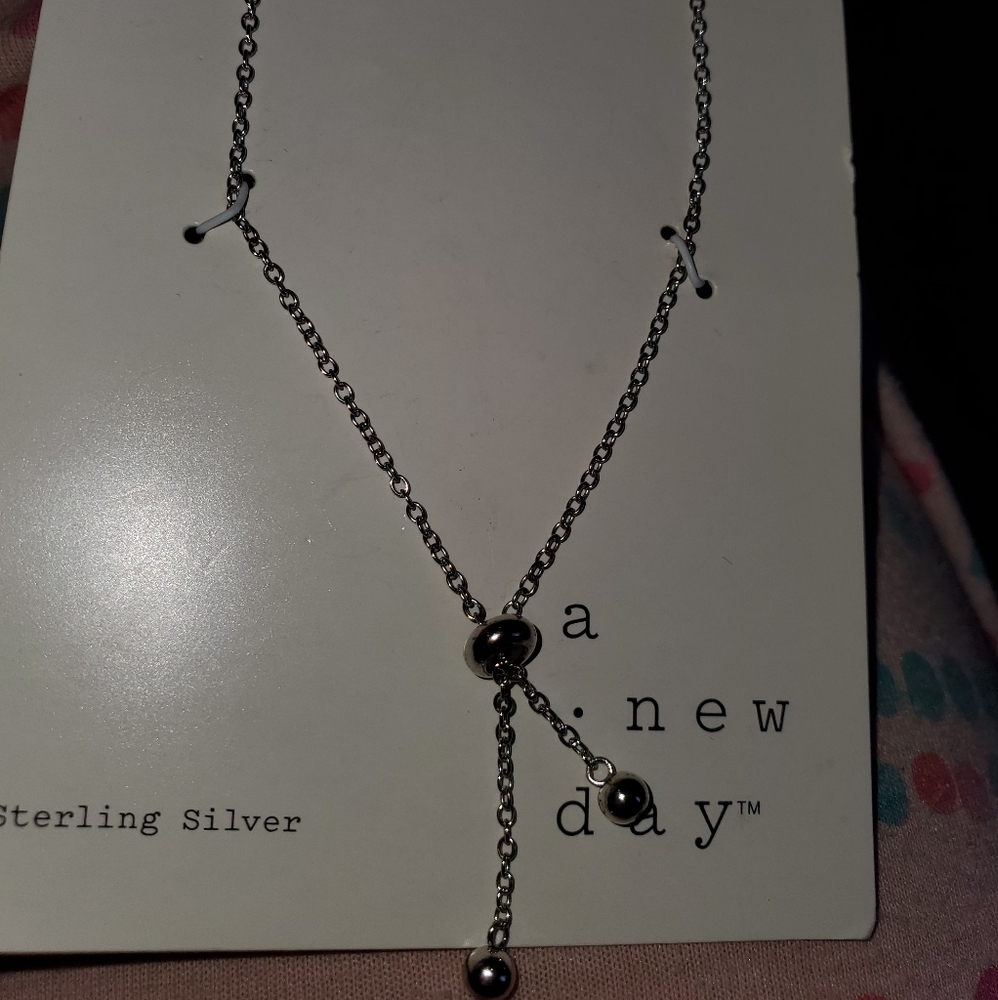 Sterling Silver New Day bracelet.